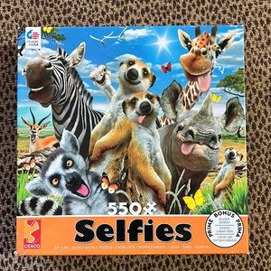 Animal Selfie Puzzle and Poster